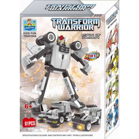 Block transform warrior Block transform warrior